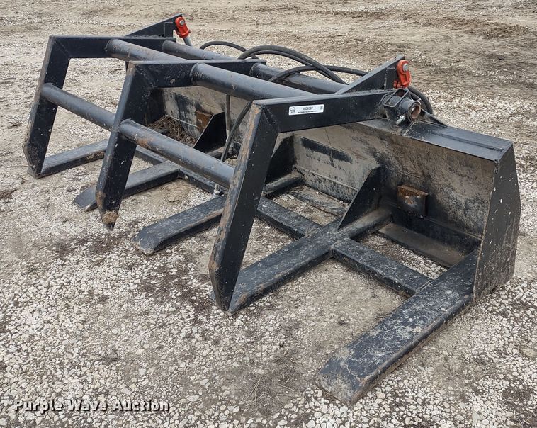 Dymax 210D5  skid steer grapple bucket - MD9307
