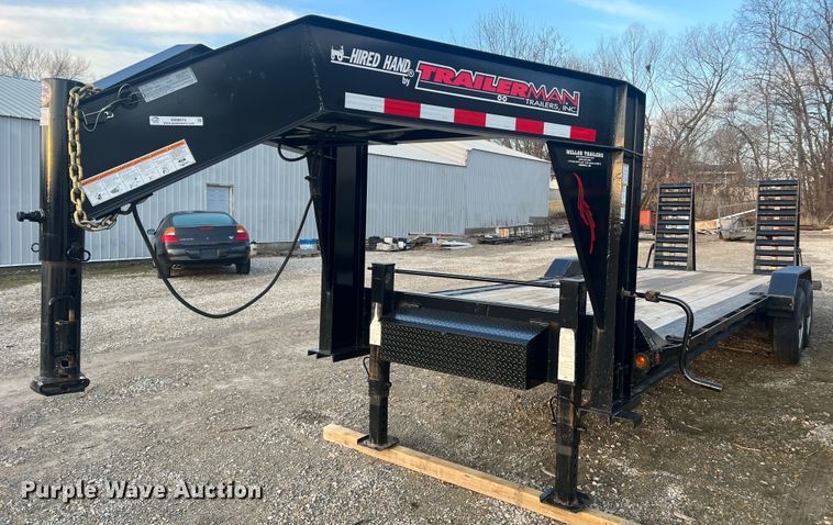 2020 Trailerman Hired Hand  equipment trailer - MM9075