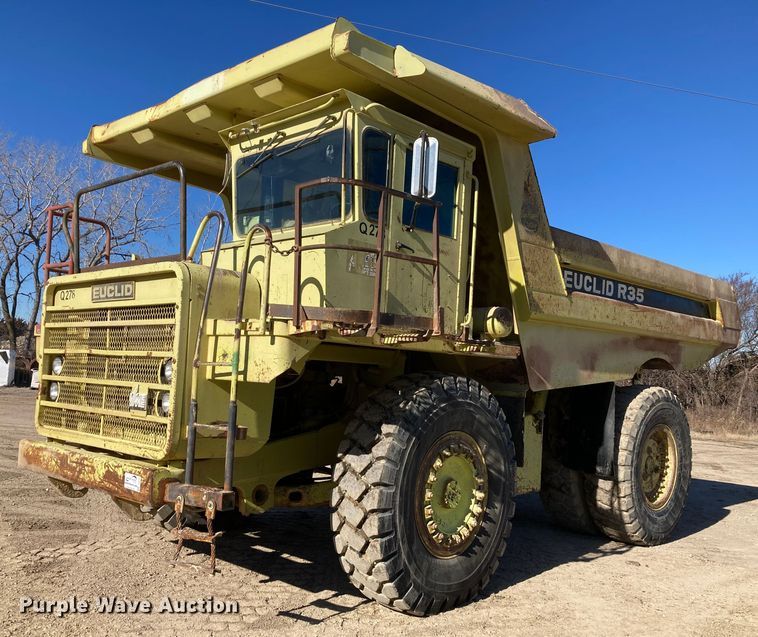 1992 Euclid R35  haul truck - DJ6155