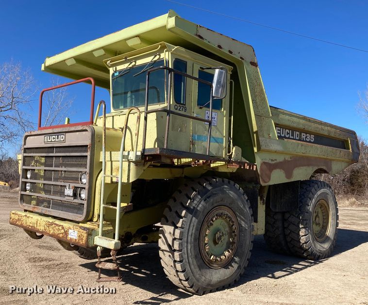 1992 Euclid R35  haul truck - DJ6160