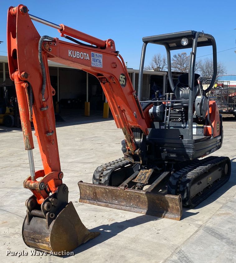 2016 Kubota KX71-3S  mini excavator - DN8193