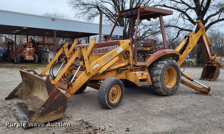 1987 Case 580K  backhoe - DO3572