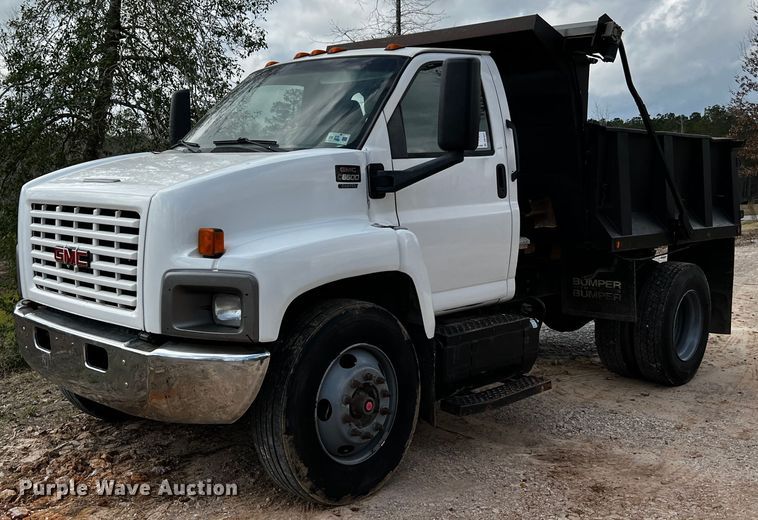 2007 GMC C6500  dump truck - DQ1971
