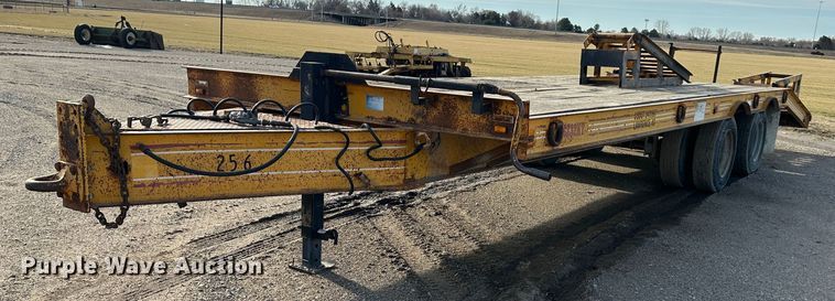 1990 CZ Engineering CZ32KT  equipment trailer - DR6014