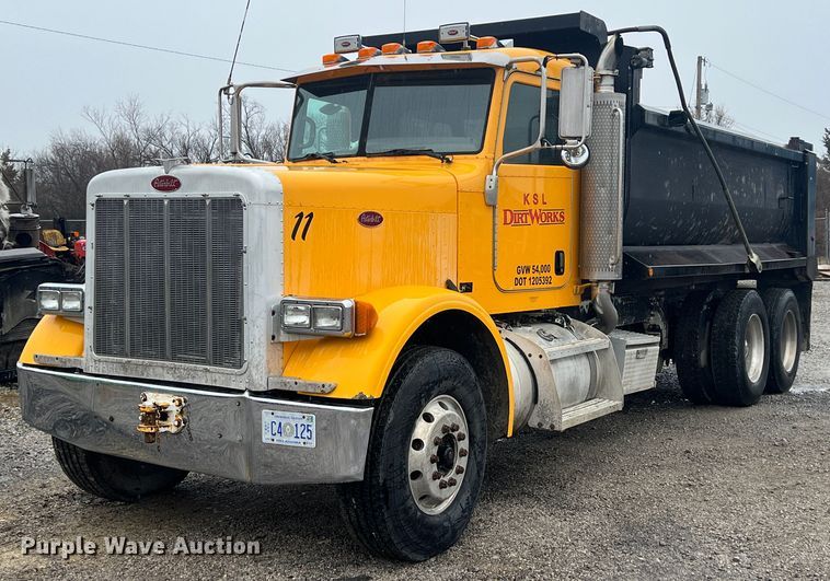 2007 Peterbilt 379  dump truck - ID9459