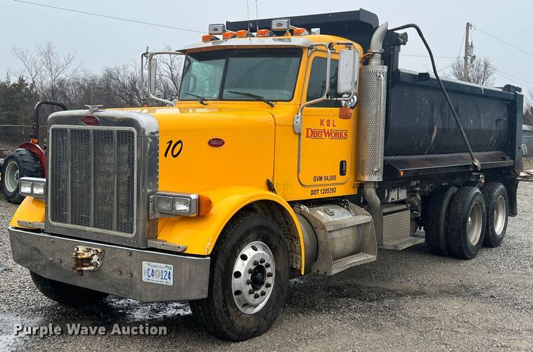 2007 Peterbilt 379  dump truck - ID9460