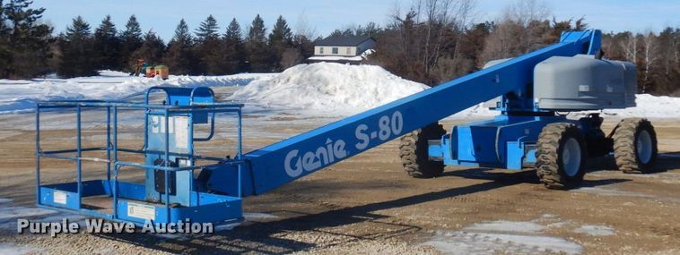 2005 Genie S80  boom lift - KU9739