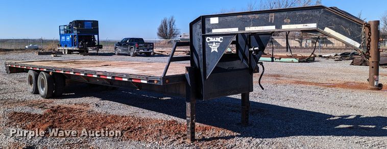 2008 Lone Star  equipment trailer - LP9207