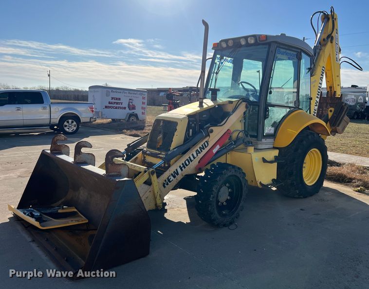 2008 New Holland B95LR  backhoe - DS2760