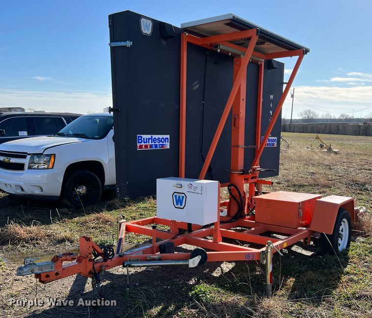 2009 Wanco  message board trailer - DS2761