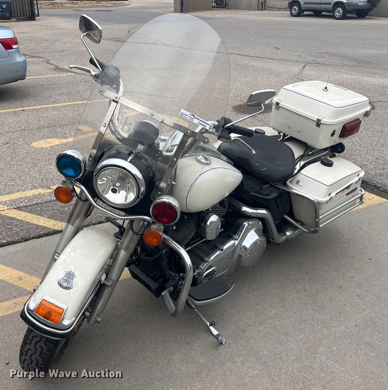 2008 Harley Davidson Road King Police  motorcycle - GA9656
