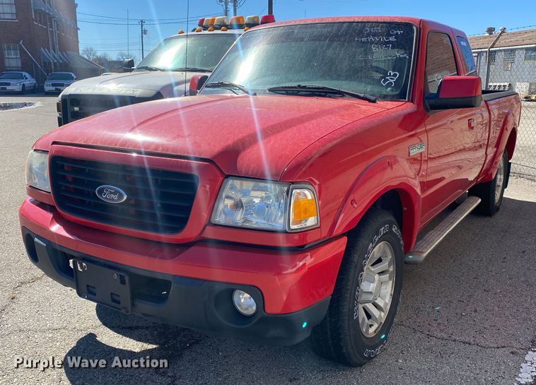 2008 Ford Ranger  SuperCab pickup truck - KV9697