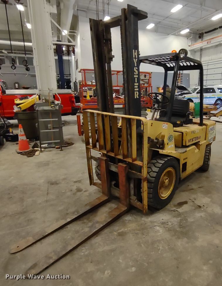 1989 Hyster H60XL  forklift - MD9339