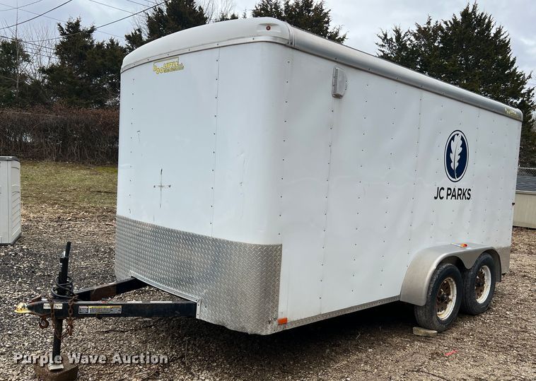 2015 Doolittle  enclosed cargo trailer - MM9168