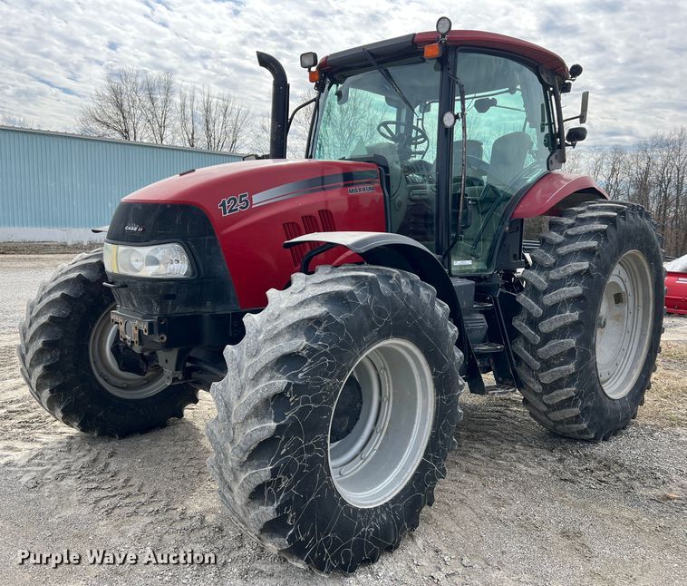 2012 Case Maxxum 125  MFWD tractor - MM9203