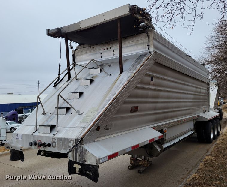 2007 Travis S/102  bottom dump trailer - DO4175