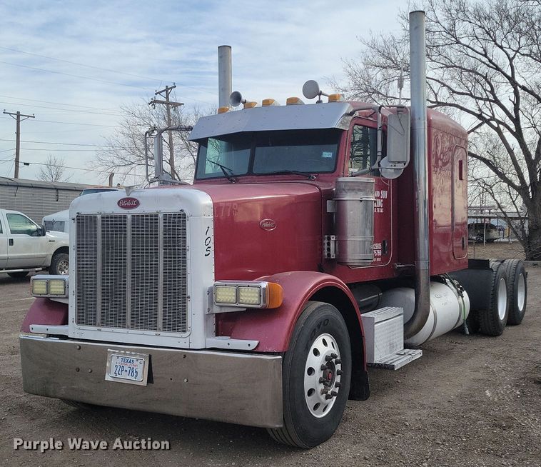 2005 Peterbilt 378  semi truck - LG9510