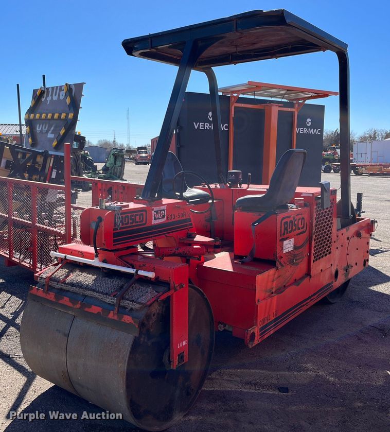 1991 Rosco Compac 460  double drum roller - DG5440