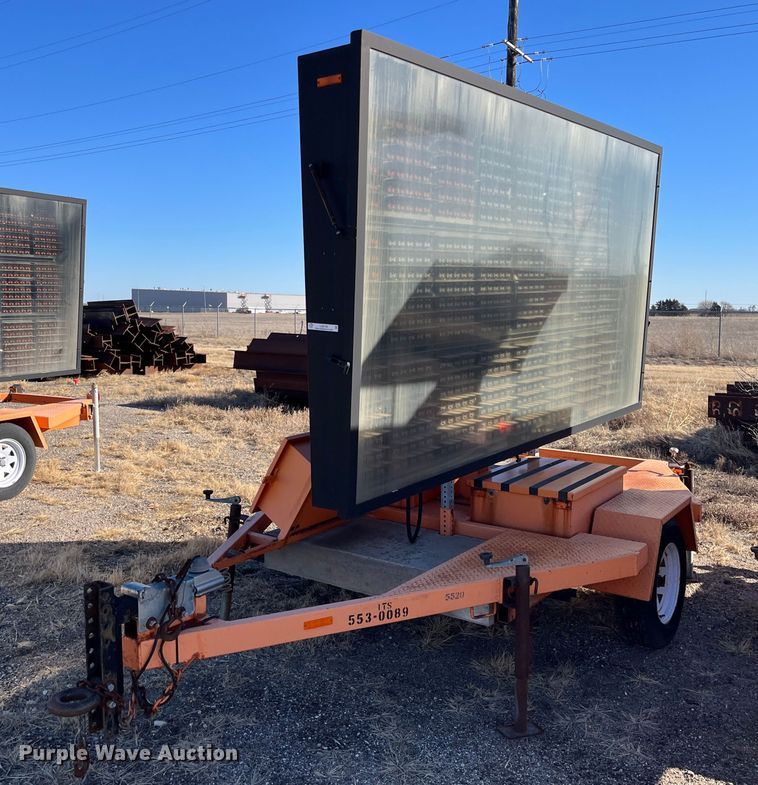 2008 Ver-Mac PCMS1210  message board trailer - LD9730