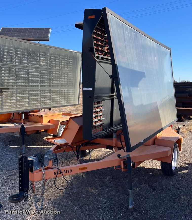 2009 Ver-Mac PCMS1210  message board trailer - LD9735