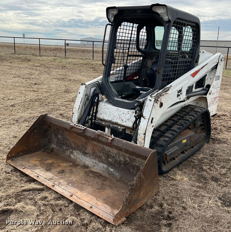 2017 Bobcat T450  tracked skid steer loader - DQ5728
