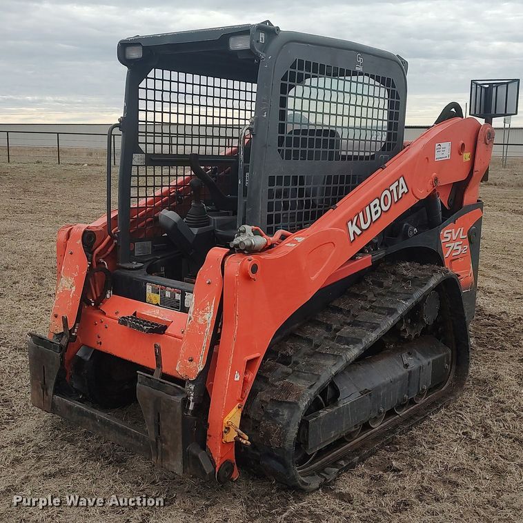 2020 Kubota SVL75-2  tracked skid steer loader - DQ5739