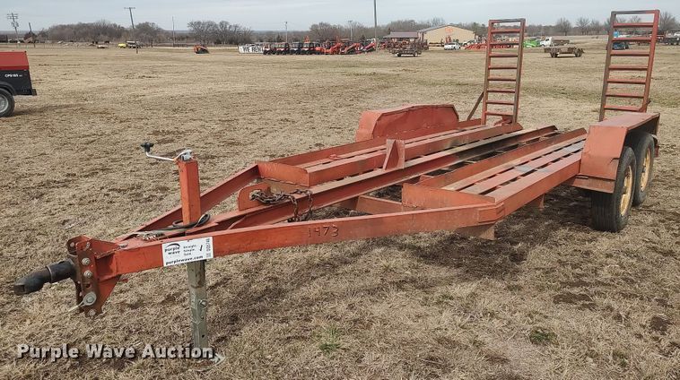 Shop built  utility trailer - DQ5748