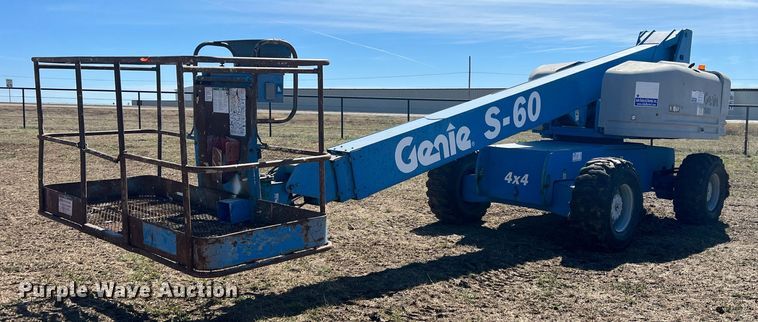 1999 Genie S60  boom lift - DQ5816