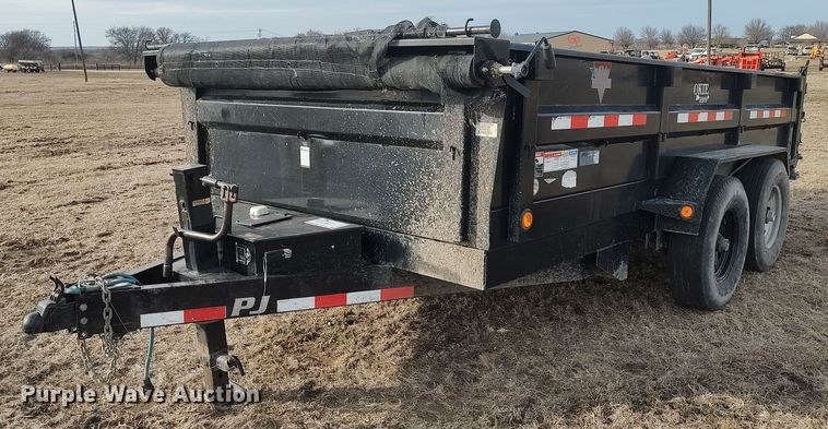 PJ  dump trailer - DQ5817