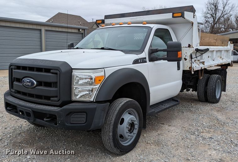 2012 Ford F550 Super Duty  dump truck - DR6812