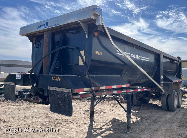 2010 Trail King SHR 28  end dump trailer - DG5449