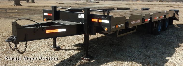 2011 Towmaster TC20  equipment trailer - DK7674