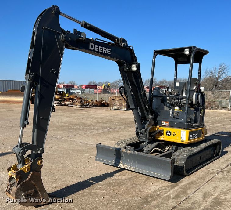 2019 John Deere 35G  mini excavator - DS2786