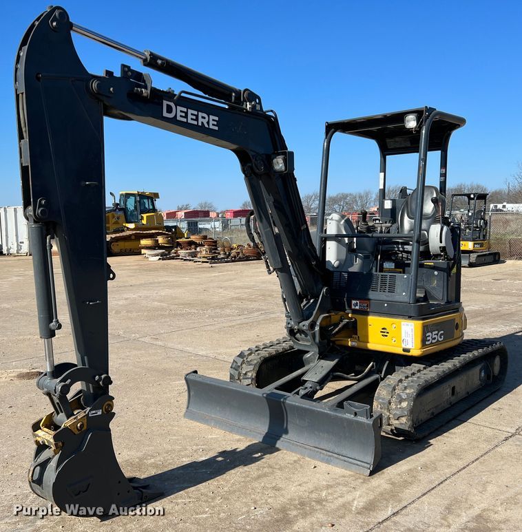 2019 John Deere 35G  mini excavator - DS2787
