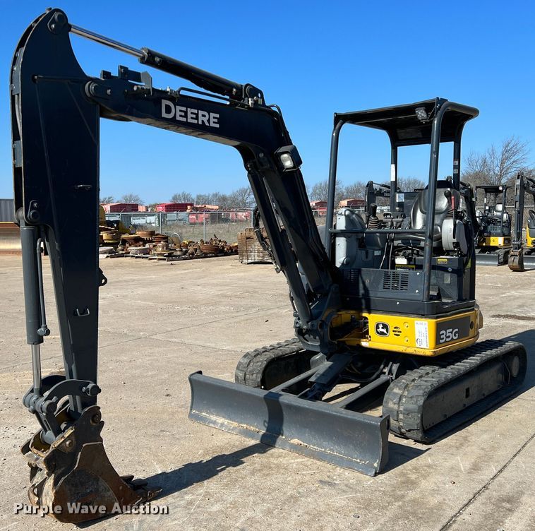 2019 John Deere 35G  mini excavator - DS2790