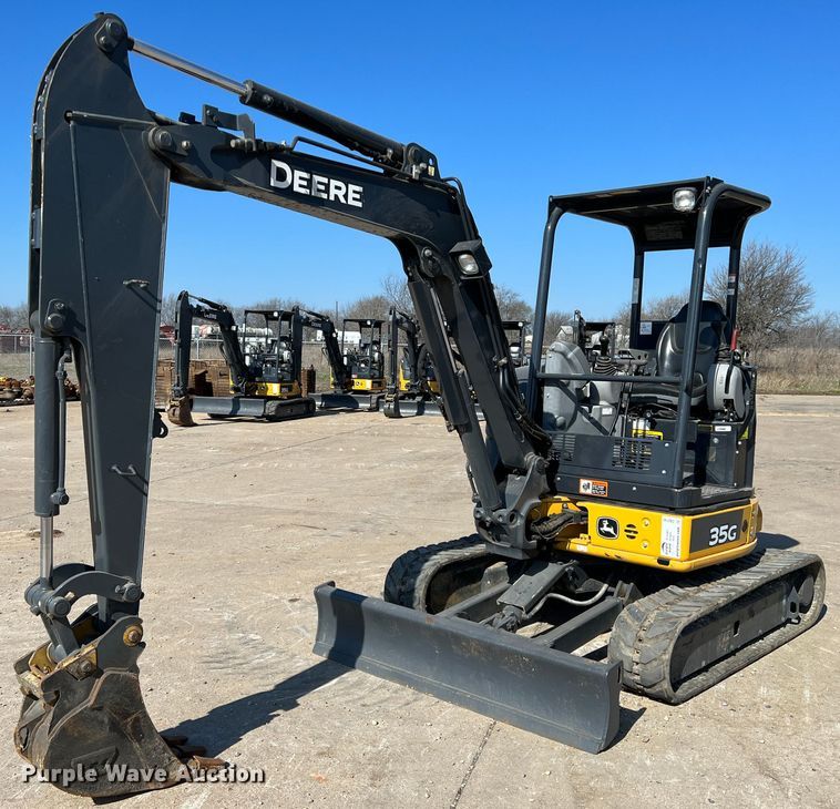 2019 John Deere 35G  mini excavator - DS2792