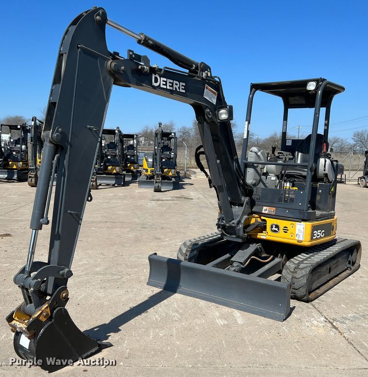 2019 John Deere 35G  mini excavator - DS2793