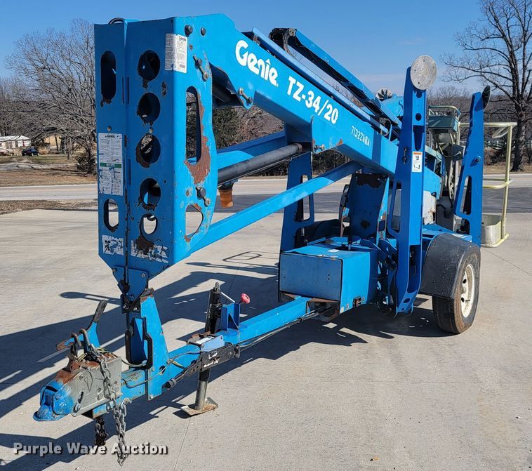 2007 Genie TZ-34-20  boom lift - JL9349