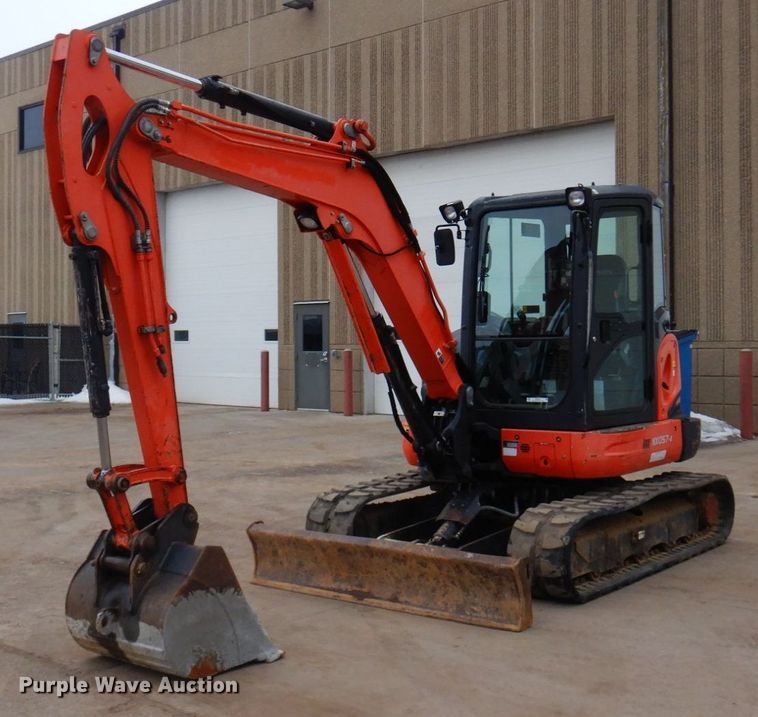 2014 Kubota KX057-4  mini excavator - KU9847