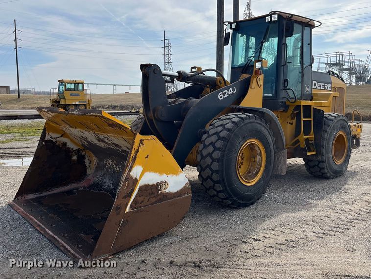 2007 John Deere 624J  wheel loader - LA9806