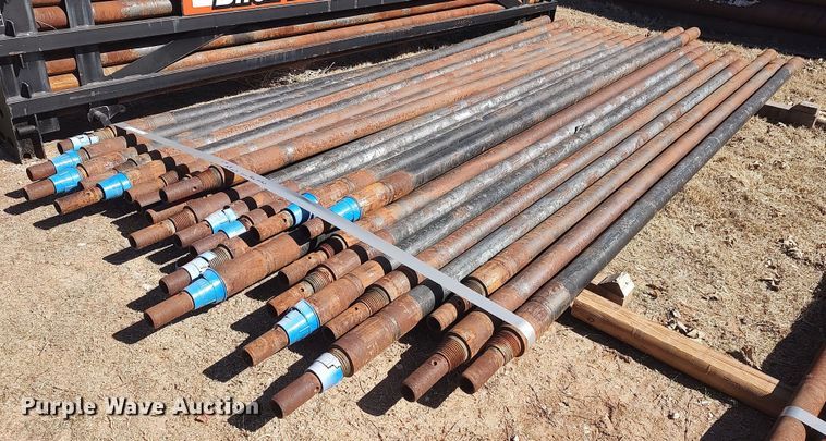 (24) 15' L x 3.5" diameter drill stems - LG9579