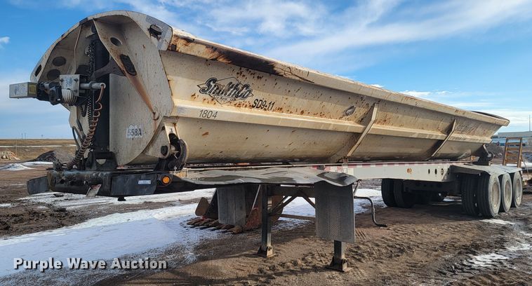 2011 Smith Co  side dump trailer - ME9780