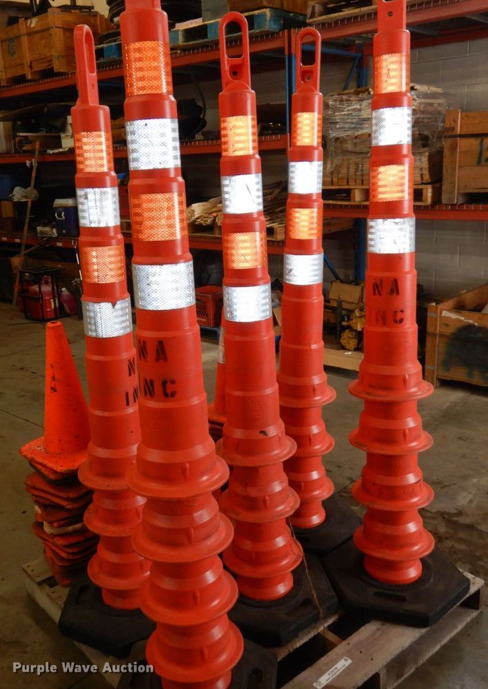 (3) pallets of cones - KU9790