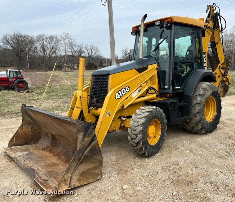 2005 John Deere 410G  backhoe - MM9208