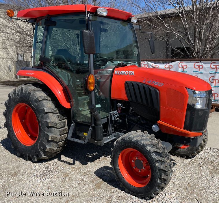 2019 Kubota L4760D  MFWD tractor - MM9355