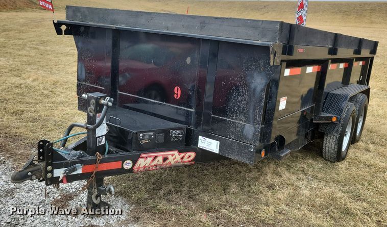 2019 MAXXD  dump trailer - DK5145