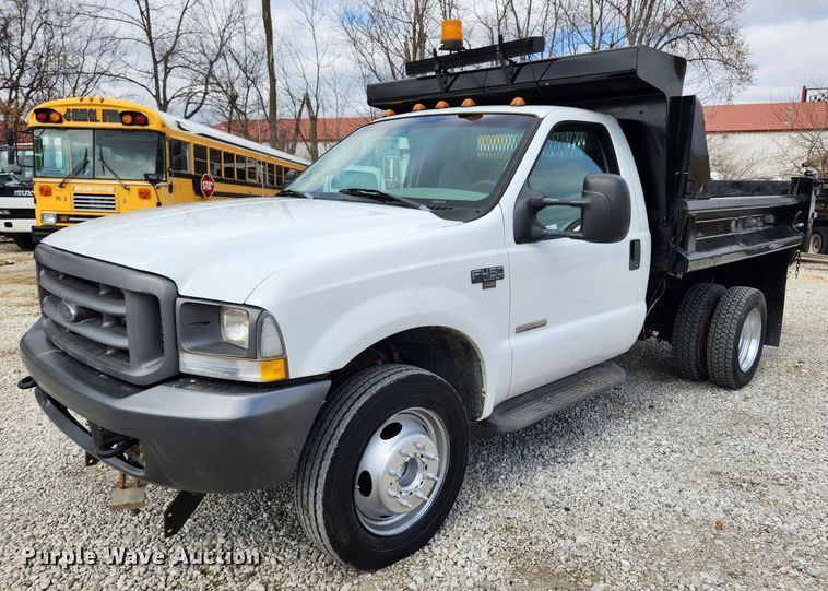 2004 Ford F450 Super Duty XL  dump truck - JB9508