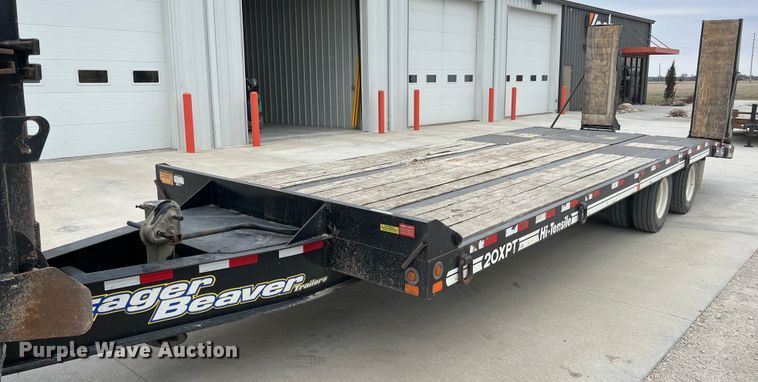 2017 Eager Beaver 20XPT  equipment trailer - KR9535