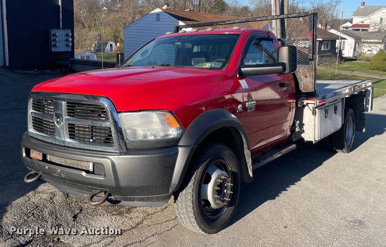 2011 Dodge Ram 4500HD  flatbed truck - MB9028