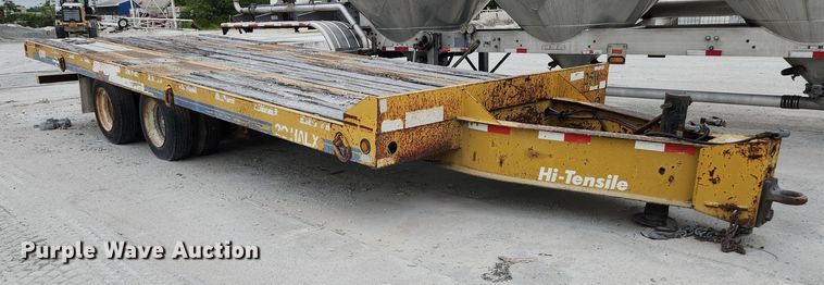 2003 Eager Beaver 20HALX  equipment trailer - EA9444